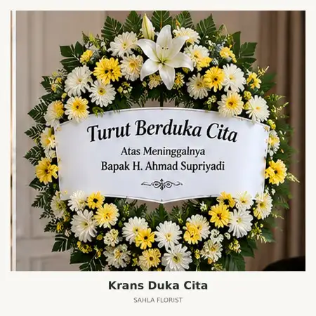 Krans Bunga Duka Karyamukti